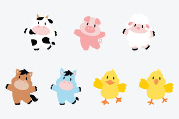 Farm animals - dancing