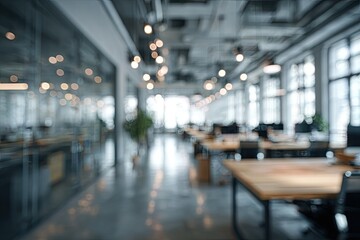 Blurred modern office interior (2)
