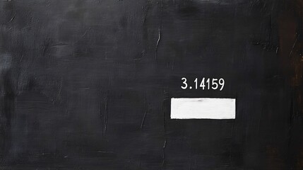 Mathematical concepts presentation classroom blackboard educational environment close-up view creative expression