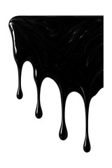 Black Liquid Art High quality Realistic image.