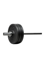 Black Barbell Studio Shot High quality Realistic image.