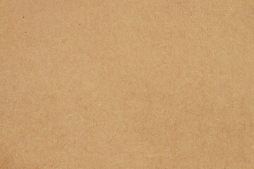 Brown cardboard sheet abstract background, texture of sepia color kraft paper with vintage pattern for design art work.