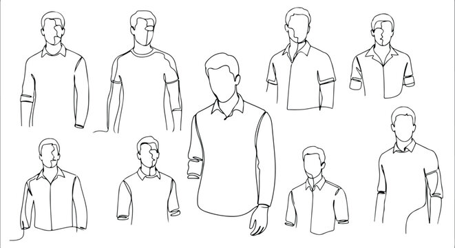 Icon vector illustration set of people, family, and business figures, with silhouette designs representing a couple, woman, man, and child concept symbol