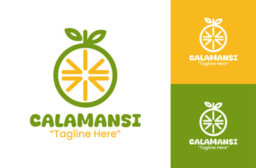 Calamansi Logo Premium Minimal Branding Emblem