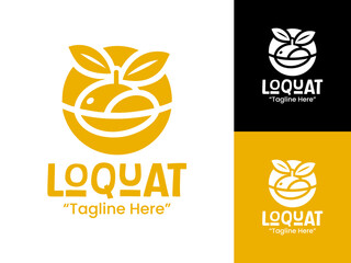 Loquat Logo Premium Clean Cafe Identity