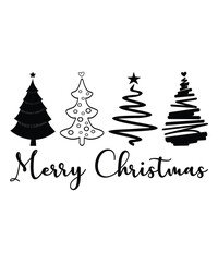 Merry Christmas zMerry Christmas shirts Print Template typography design, Xmas Ugly Snow Santa Clouse New Year Holiday Candy Santa Hat vector illustration for Christmas hand lettered  