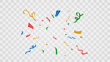 confetti explosion celebrate vector background