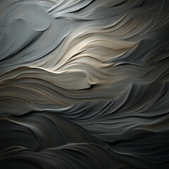 Gray Shaded Wave-Like Surface Texture