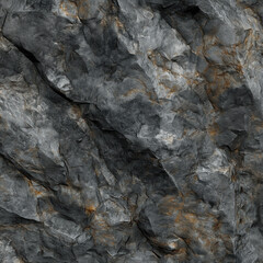 Dark Gray Rock Texture Seamless Pattern