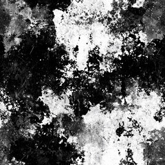 Black and White Stylized Paint Dirt Texture