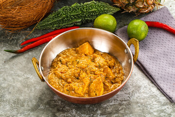 Indian cuisne - Chicken massala with sauce
