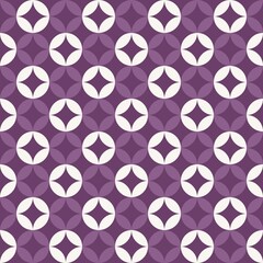 Purple and white geometric abstract background
