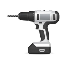 Cordless Drill, Power Tool, Construction, Home Improvement, Electric Drill.