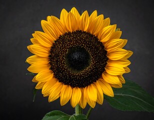 Close Up of a Vibrant Sunflower.