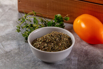 Dry Provance herbs mix seasoning