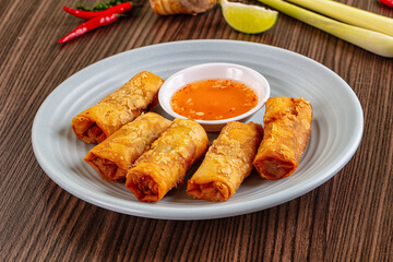 Vietnamese deep fried spring roll