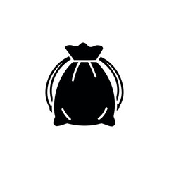 School Bag Icon - Minimal Backpack Vector Design