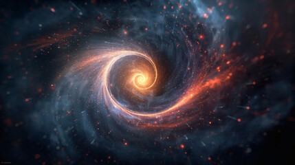 Obraz premium Cosmic Black Hole