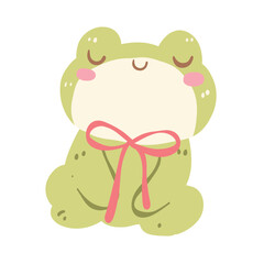 Cute Frog Clipart, 