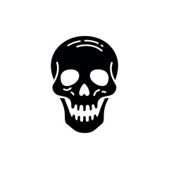 Skull Icon - Spooky Halloween Vector Design