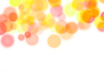 A cascade of festive lights twinkling like fireflies over a dark on transparent background