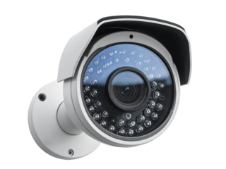 Security surveillance camera with infrared technology ensures 24-hour monitoring and protection for buildings, businesses, or homes, enhancing safety and peace of mind.