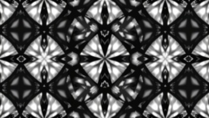 Fototapeta premium Black and White Abstract Background with Minimal Monochrome Geometric Flow Design