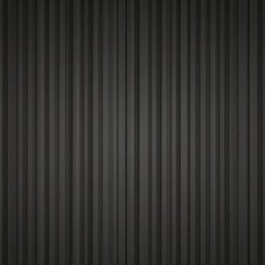 Fototapeta premium Dark, ribbed surface with vertical lines and subtle shadows
