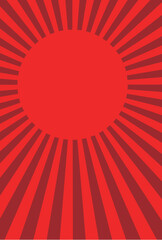 日の出　太陽　和柄　年賀状　背景