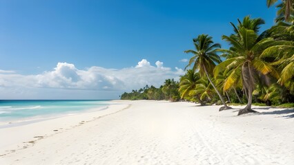 Pristine White Sandy Beaches Of Tulum, Mexico Stretch Along The Turquoise Caribbean Sea, Blending Tropical Serenity, Ancient Mayan Charm, And The Laid-Back Beauty Of The Riviera Maya