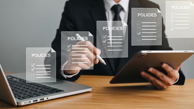 Analyzing and Verifying Company Policies Digitally on Modern Devices to improve productivity
