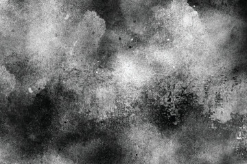 Black and white grungy abstract background. Vector illustration
