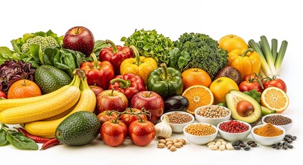 Colorful Harvest Spread  
