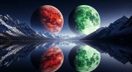 Reflections of Two Worlds  
