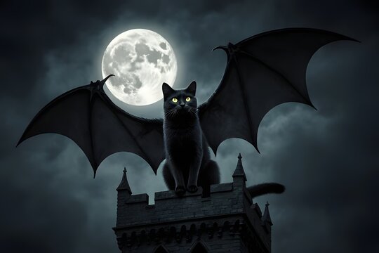 Half-cat half-bat