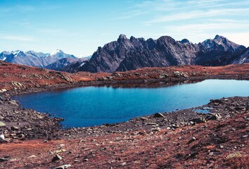 Fototapeta premium mountain landscape in the Alps