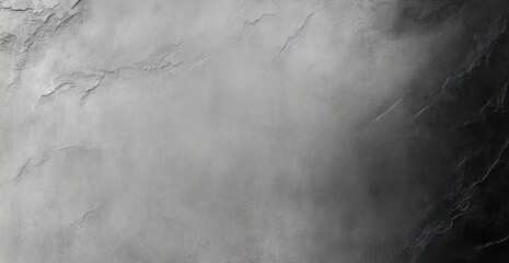 Naklejka premium Textured surface with gradient shading from light gray to dark gray creating a moody and abstract effect