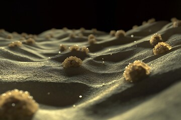 Medical animation visualizing disease cellular level biology