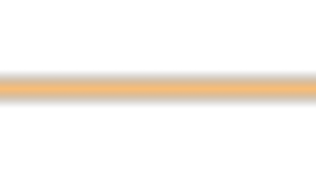 Gradient horizontal line orange glow soft light abstract background texture isolated on transparent background - Powered by Adobe