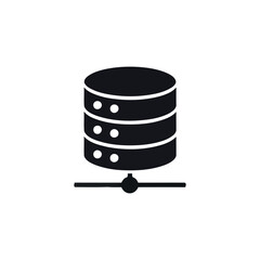  Server Icon - Minimal Database Vector Design