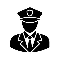 Police Officer Icon Vector Illustration