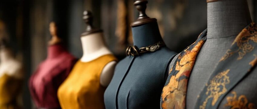 Creating fashion apparel professionally using mannequin dummies