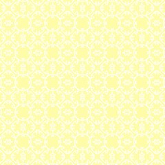Yellow flower seamless vintage floral pattern vector illustration wallpaper texture design