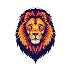 lion head isolated