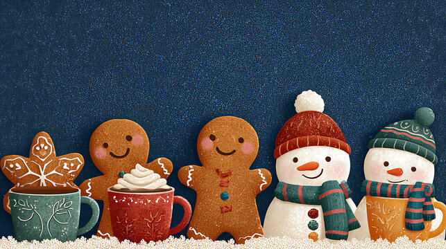 christmas gingerbread cookies delicious 