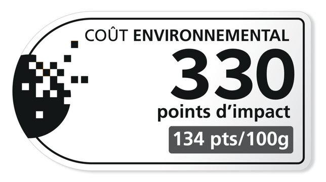 &eacute;tiquette "cout environnemental" - &eacute;coscore textile
