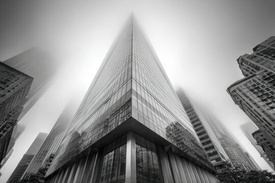 Fototapeta Black And White City Architecture Photography