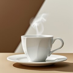 a cup of coffee