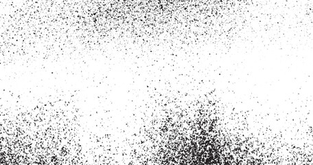 Dirty or dust film grain speck grit grunge overlay on Speckle grain dot  Distress Overlay Texture. Subtle grain texture overlay. White background 