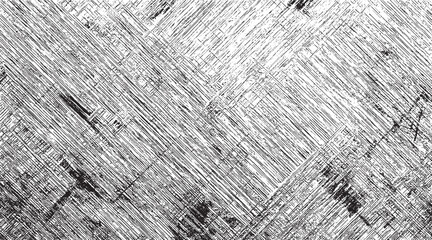 Fototapeta premium Gray and White Interwoven Texture Seamless Pattern Background white scratch texture background. Grunge pattern of etched lines and sketch strokes. dust film grain speck grit grunge overlay on white 